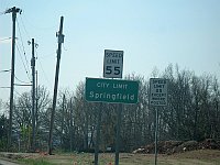 USA - Springfield MO - City Sign (15 Apr 2009)